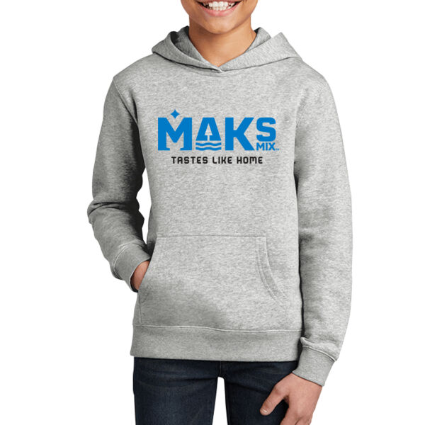 District® Youth V.I.T.™ Fleece Hoodie - Printed Logo Thumbnail