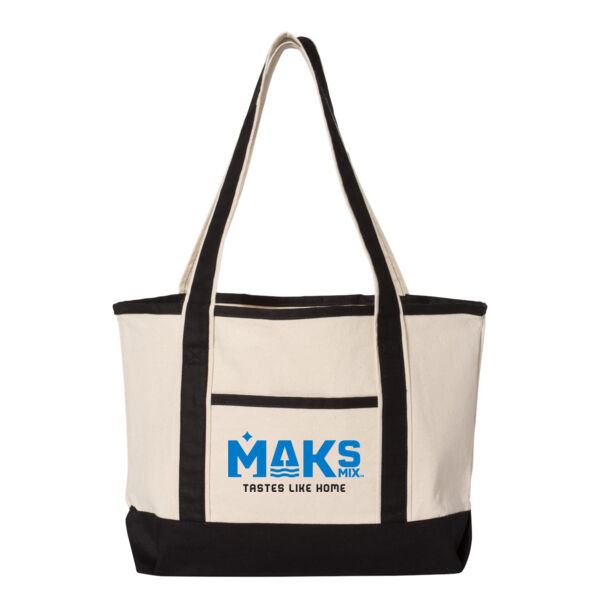 Q-Tees - 20L Small Deluxe Tote - Printed Logo Thumbnail