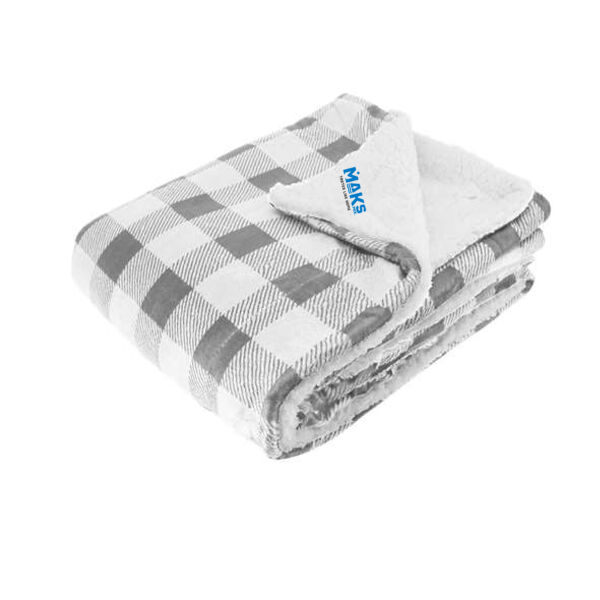 Alpine Fleece - Micro Mink Sherpa Blanket - Embroidered Logo Thumbnail