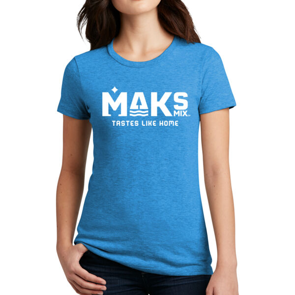 District® Women’s Perfect Blend® CVC Tee - Printed Logo Thumbnail