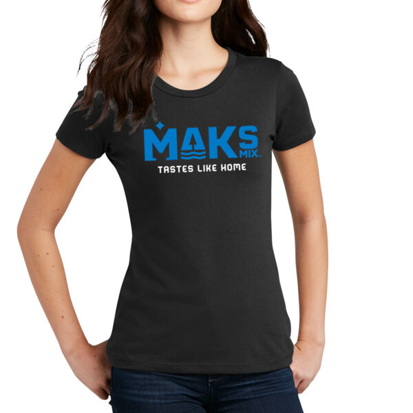 District® Women’s Perfect Blend® CVC Tee - Printed Logo Thumbnail