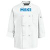 Eight Knot Button Chef Coat with Thermometer Pocket Thumbnail
