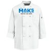 Eight Knot Button Chef Coat with Thermometer Pocket Thumbnail